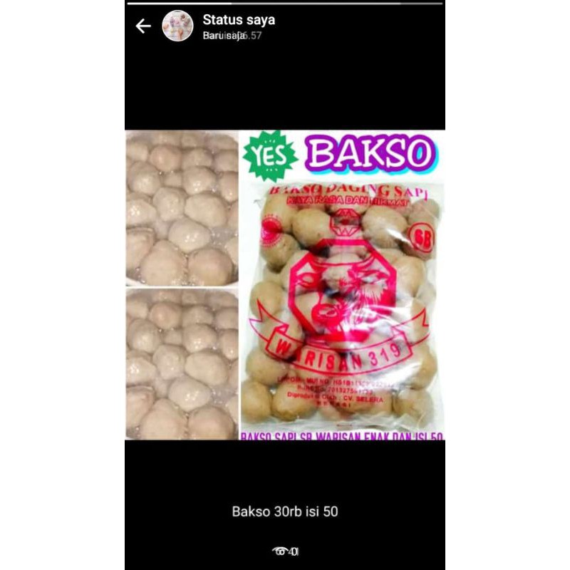 

bakso warisan isi 50