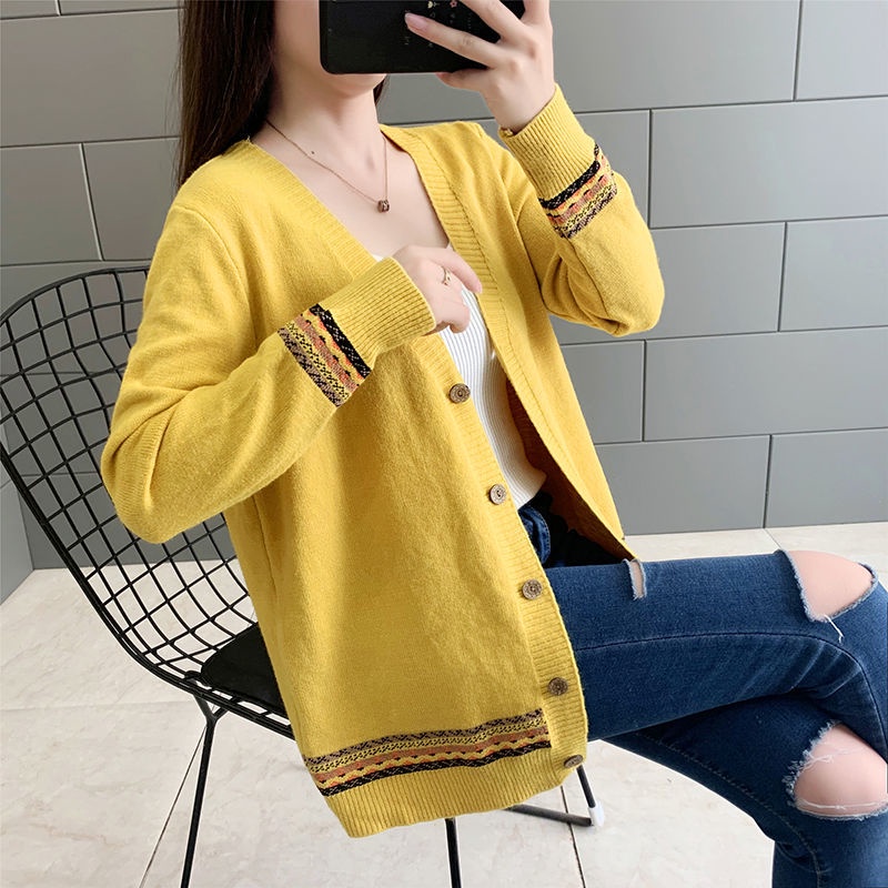 cardigan rajut rajut panjang jaket casual baju rajut