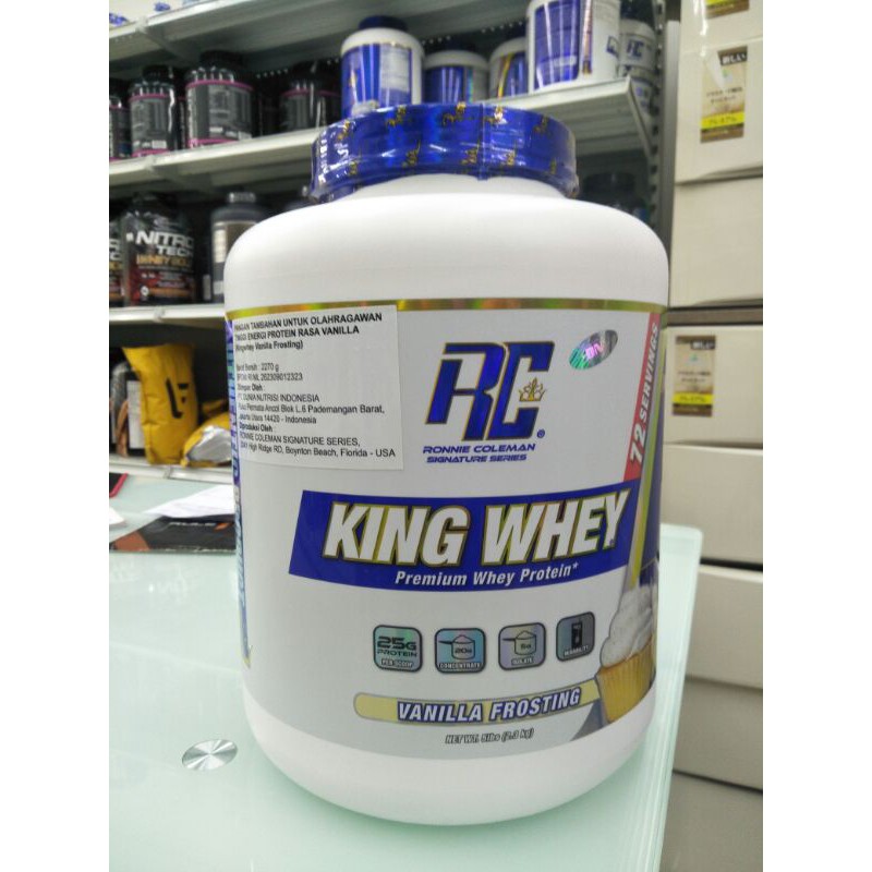 whey pro antium ronnie coleman 5 lbs rasa lezat aseli