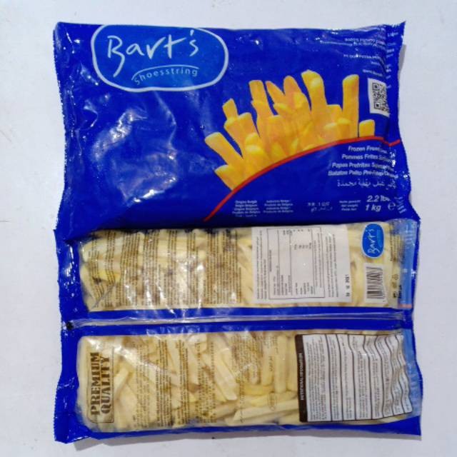 

BART'S kentang shoestring 1kg barts