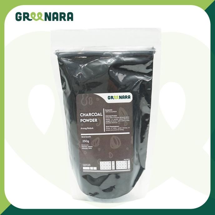 

Activated Charcoal Powder 250gr Food Grade / Bubuk Arang Aktif