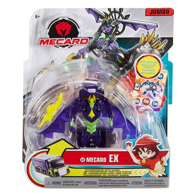 Turning Mecard Ex Jumbo Mecardimal Figure Mecanimals