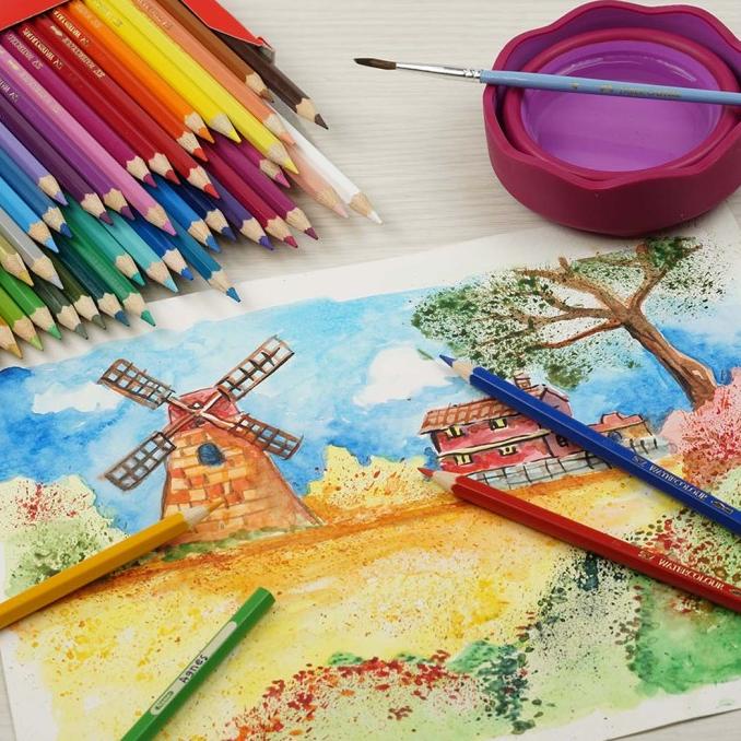 

Faber-Castell Classic Colour Pencils set 48