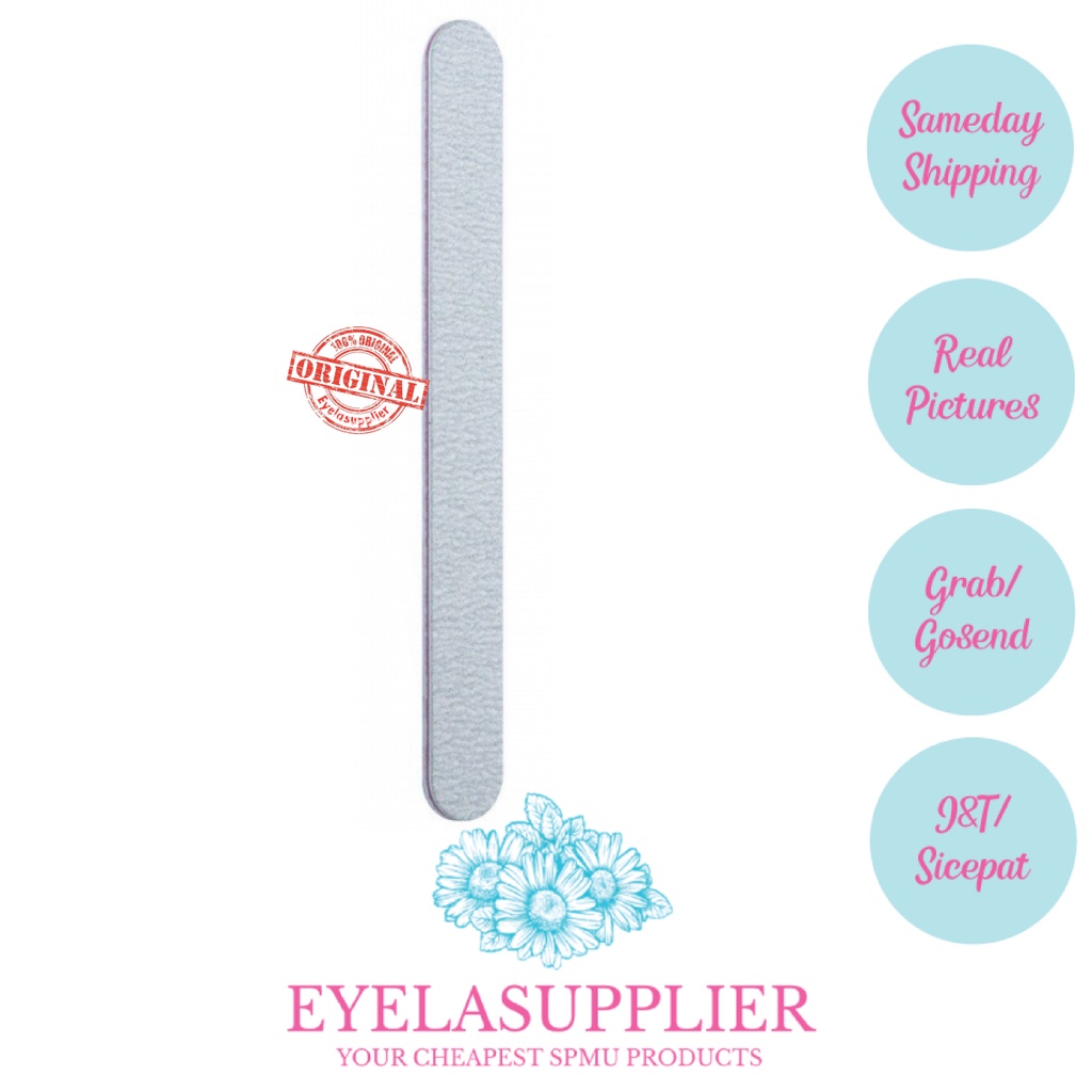 KIKIR KASAR NAIL FILE 100/180 grid asah buffer kuku manicure pedicure nail art nail care