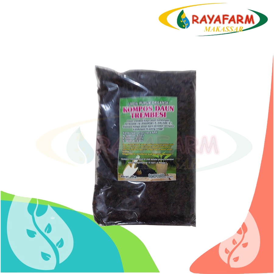 Media Tanam Pupuk Kompos Daun Trembesi - Kemasan 1kg