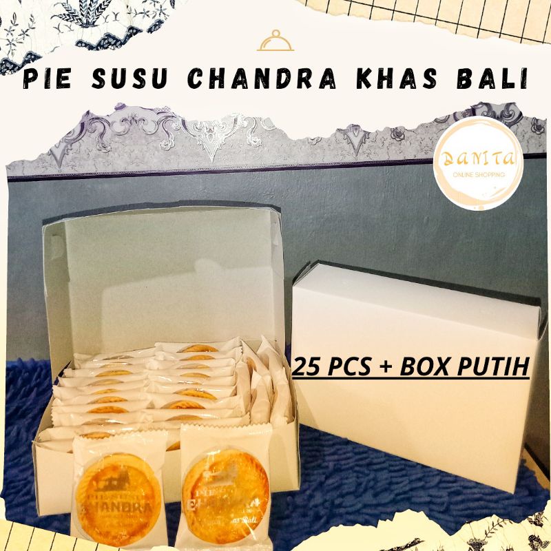 [DANITA] - Pie Susu Chandra Original isi 25 Pcs