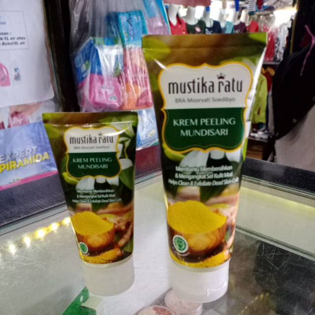 Jual Mustika Ratu Krem Peeling Mundisari Shopee Indonesia