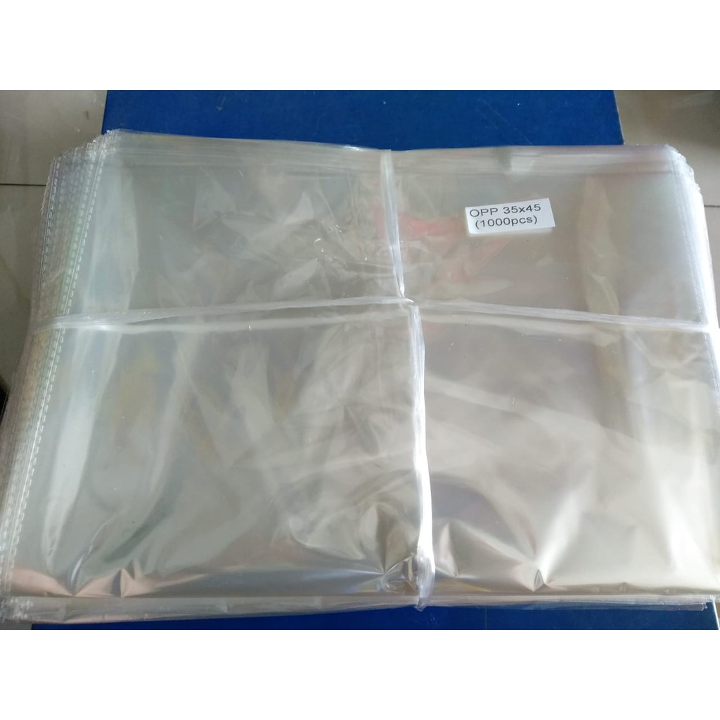 Plastik OPP Seal / Plastik Packing Uk. 35x45