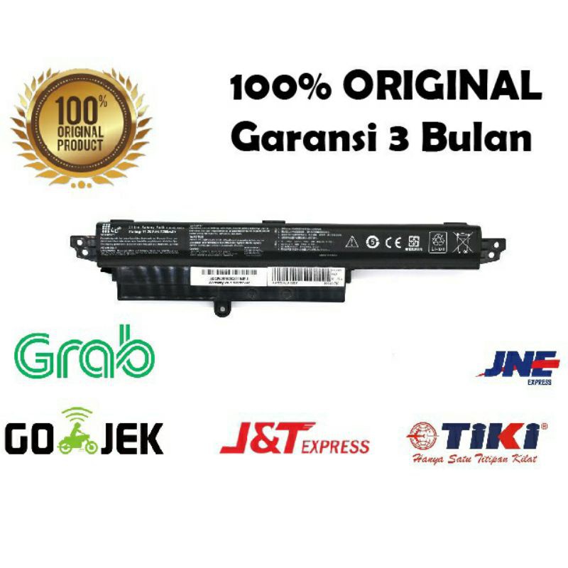 Baterai Laptop Asus X200M X200CA