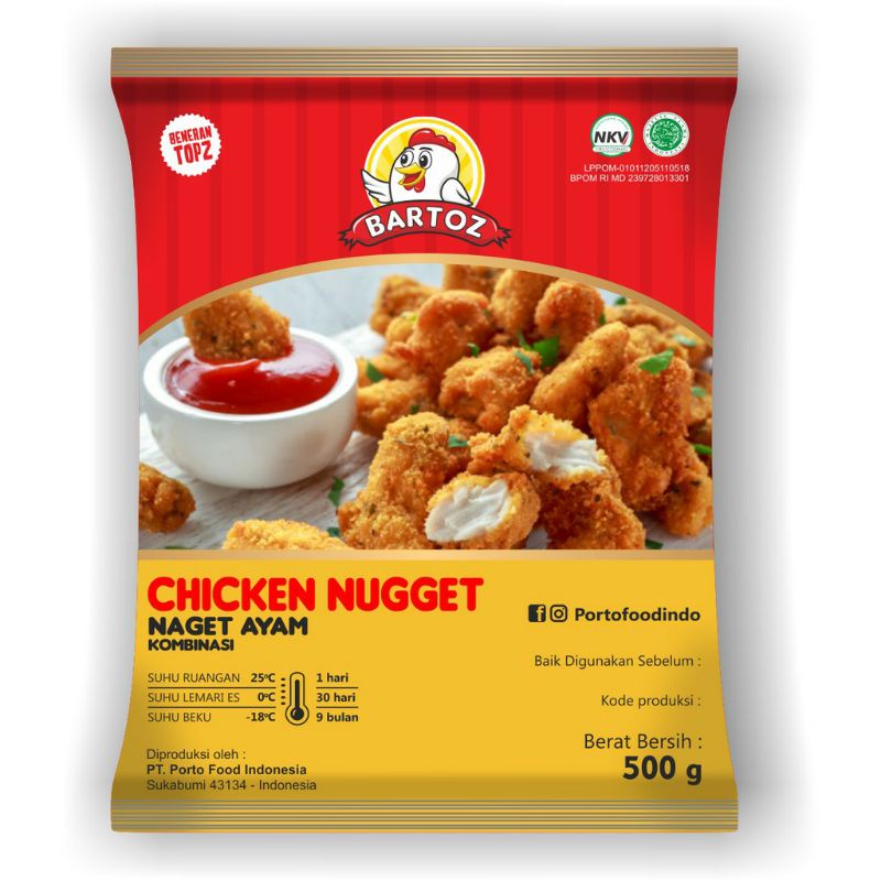 

BARTOZ Chicken Nuggets 500gr