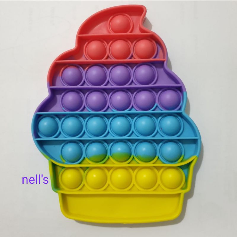 Pop It Murah / Fidget Push Pop It / Mainan Pop It Pereda Stress / Popit Random