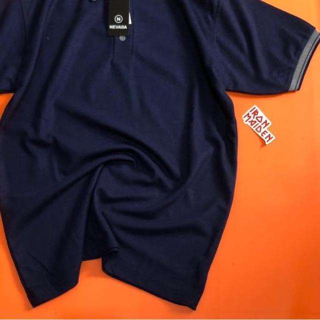 Kaos Polo Nevada Shirt Kaos Kerah Pria wanita Polos Wanita Nevada