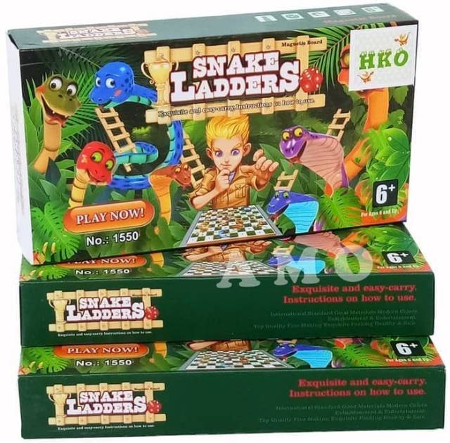 Mainan Ular Tangga Magnetic Snake Ladders