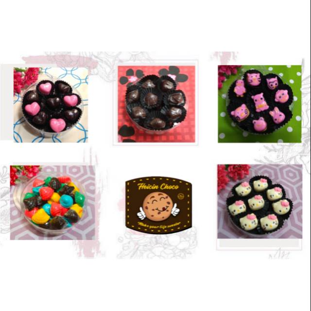 

Coklat karakter isi selai / Coklat toples 250 gr