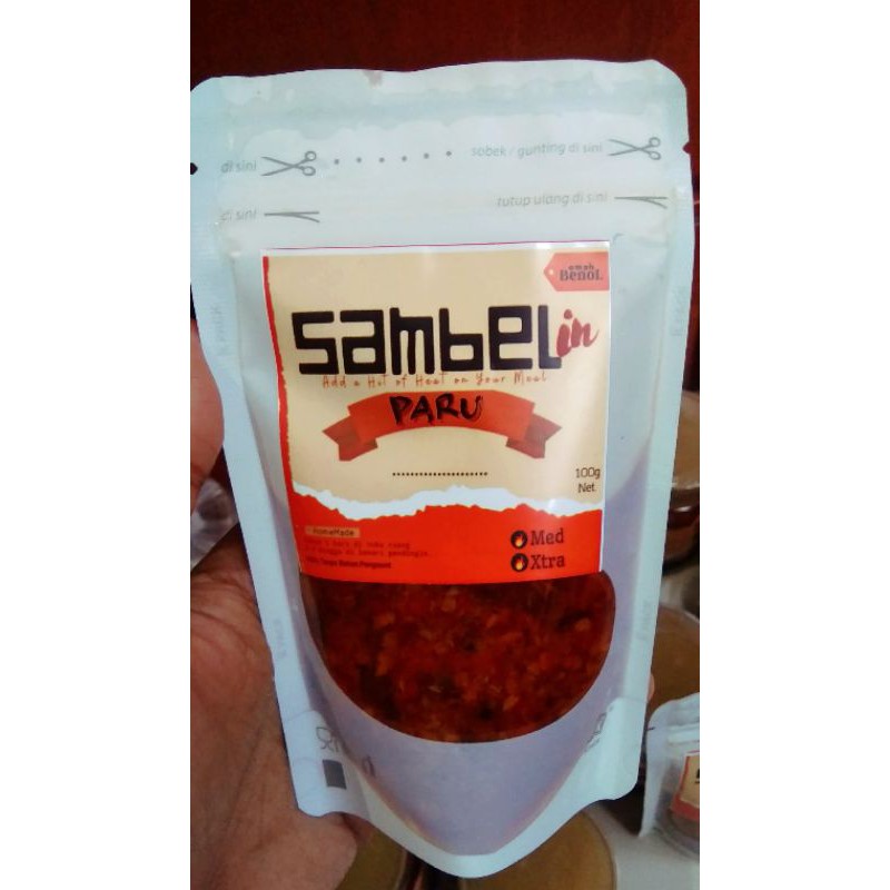 

Sambal Paru Kemasan Pouch 110g