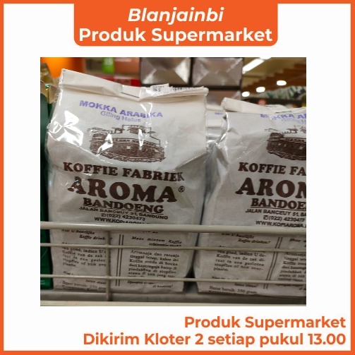 

Aroma Kopi Mokka Arabika Kemasan 250 gram Bandung Area