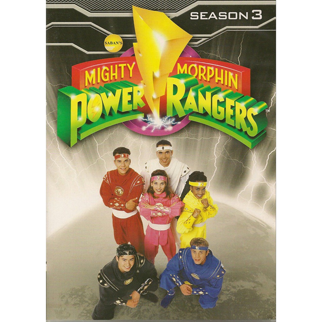 DVD - Mighty Morphin Power Rangers Season 3 dan Mighty Morphin Alien Rangers Subtitle Indonesia