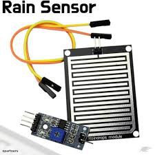 Sensor Rintik Hujan Cuaca Iklim Pendeteksi Tetesan Air Rain Drop Water