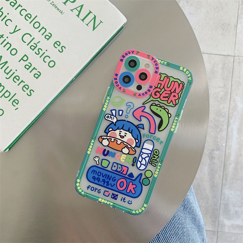 Softcase FH23 Hijau Lucu for Oppo A11K A12 A15 A15s A16 A3s A5s A5 A52 A54 A7 A72 A9 A92 Reno 5F 6 Realme 2 Pro C1 C11 C12 C15 C20 C20A C21 C21y C25 U1 U2 Narzo 20 30A 50A 50i Samsung A02s M02s A03s A03 Core A10 M10 A10s A11 M11 A20 s A22