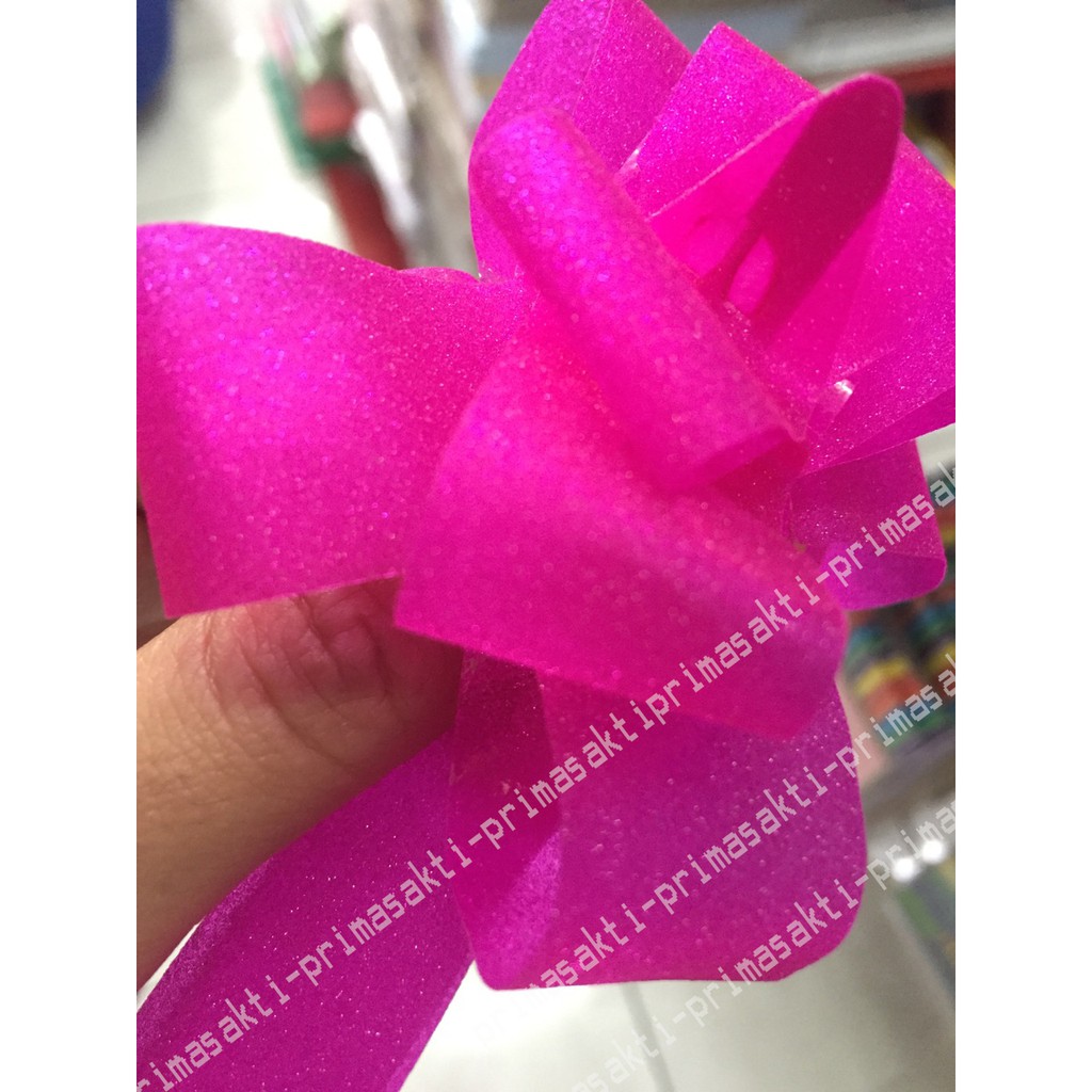 

Pita serut glitter polos 23 mm