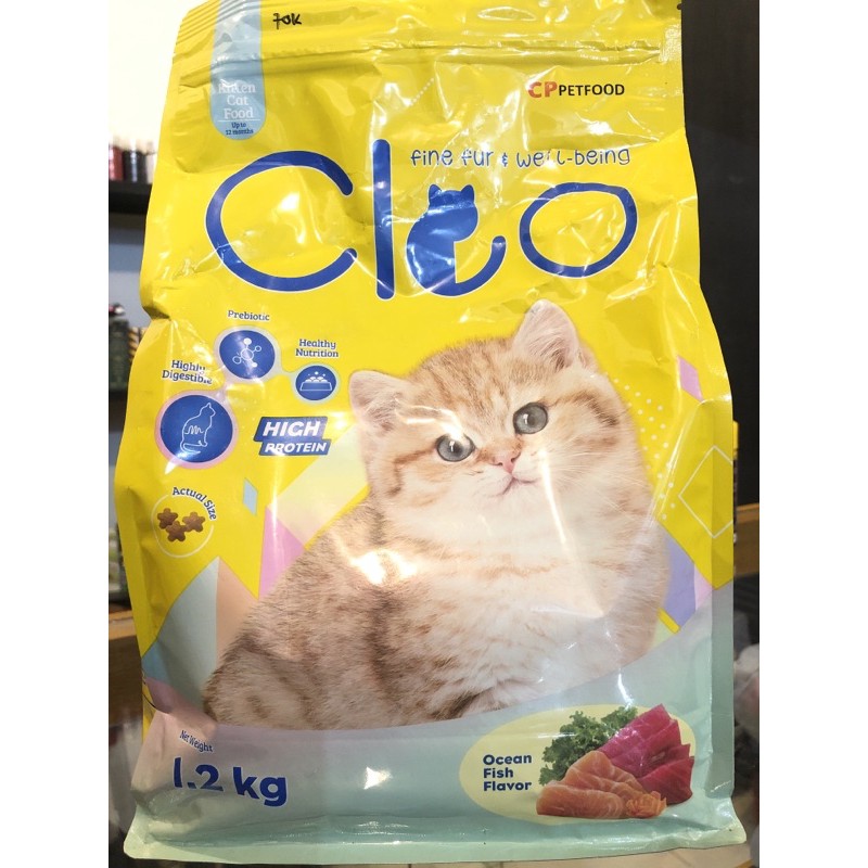 Makanan kucing CLEO KITTEN | makanan kucing bagus | makanan kitten | makanan kucing kering |dry food