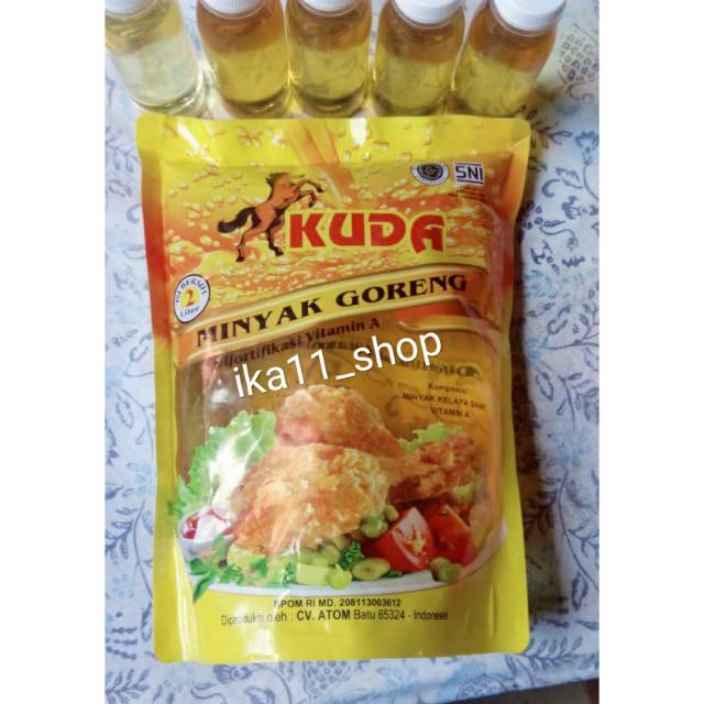 Minyak Goreng Kuda 2liter Refill Shopee Indonesia 