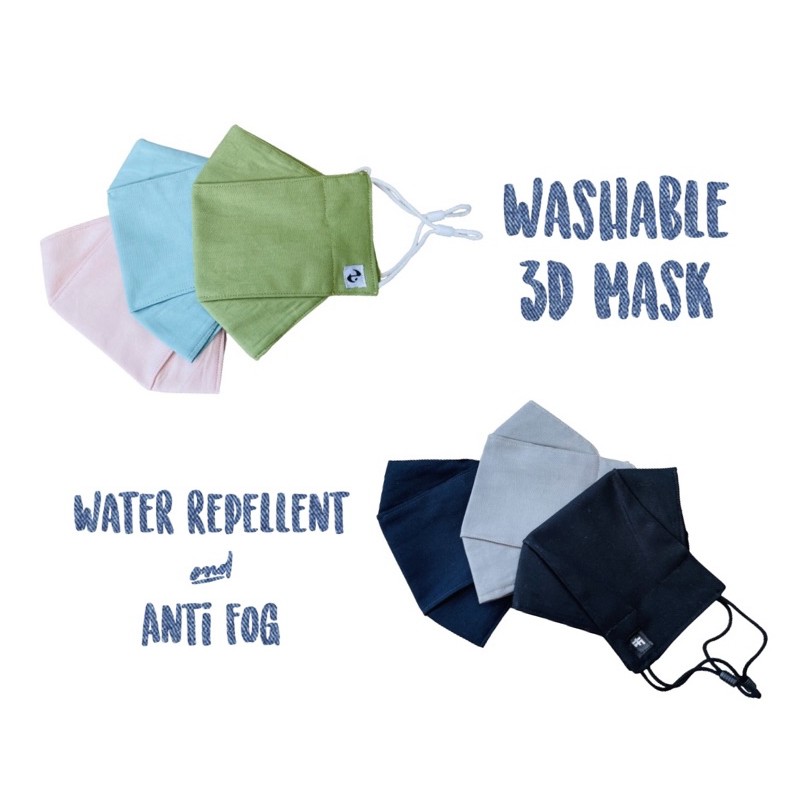 MASKER KAIN 3D ANTI AIR