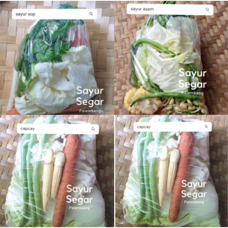 

Sayur Asem Sayur Sop Capcay Mentah 1 bungkus