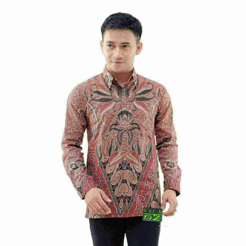 Kemeja batik pria lengan panjang-kemaja batik pria murah-kemeja batik murah