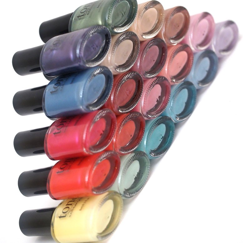 Kutek TONE Nail Polish BPOM Seri Warna Pastel Soft Mixed Color High Quality Paling Lengkap