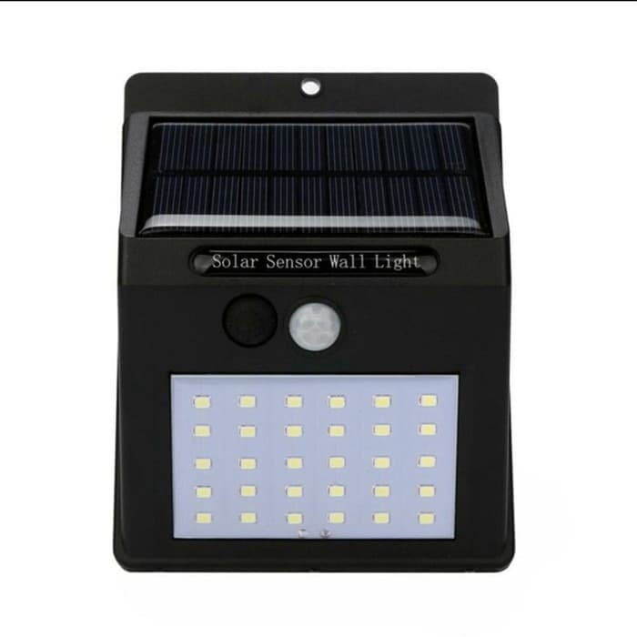 Lampu Taman Dinding Taman 30 LED Tenaga Surya Lampu Solar Cell Wlall Light New Malam Night Light Night