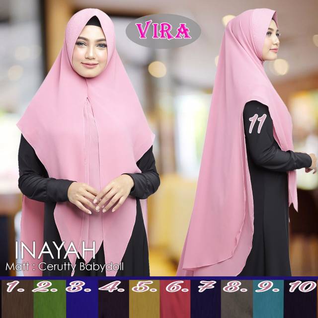 khimar hijab syari inayah