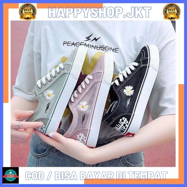 HS [COD] Sepatu kanvas wanita Sneakers wanita import - Sepatu fashion Wanita 211