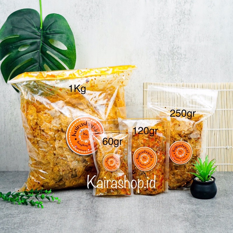 1 KG KRIPCA |  KRIPIK KACA PEDES DAUN JERUK | ORIGINAL DAUN JERUK