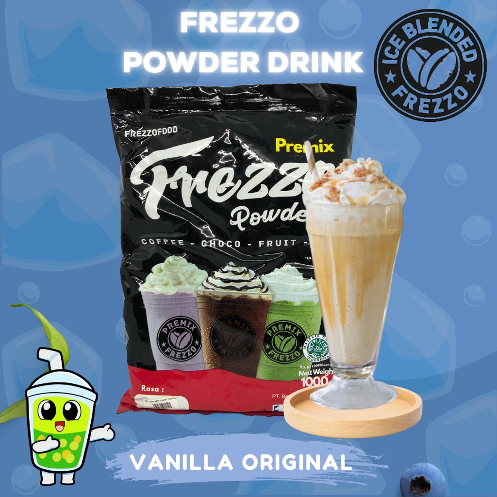 Frezzo Bubuk Minuman Rasa Vanilla / Vanilla Powder 1 Kg