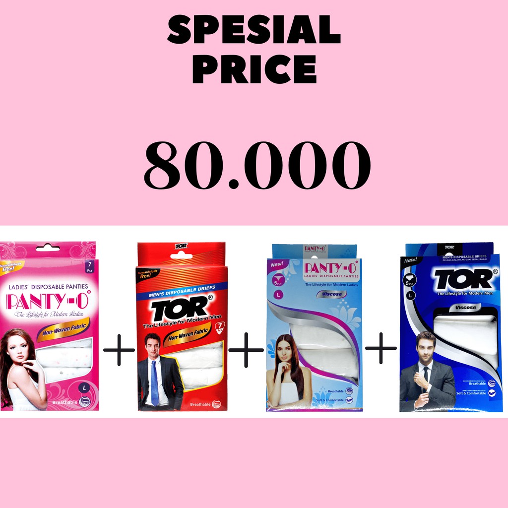 

Panty-O / TOR / Viscose / SPESIAL BUNDLING - PANTY-O, TOR, PANTY-O TOR VISCOSE