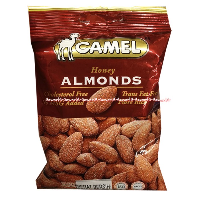 

Camel Honey Almond 40gr Cashew Almond Snack Cemilan Kacang Almon di Panggang Dengan Madu