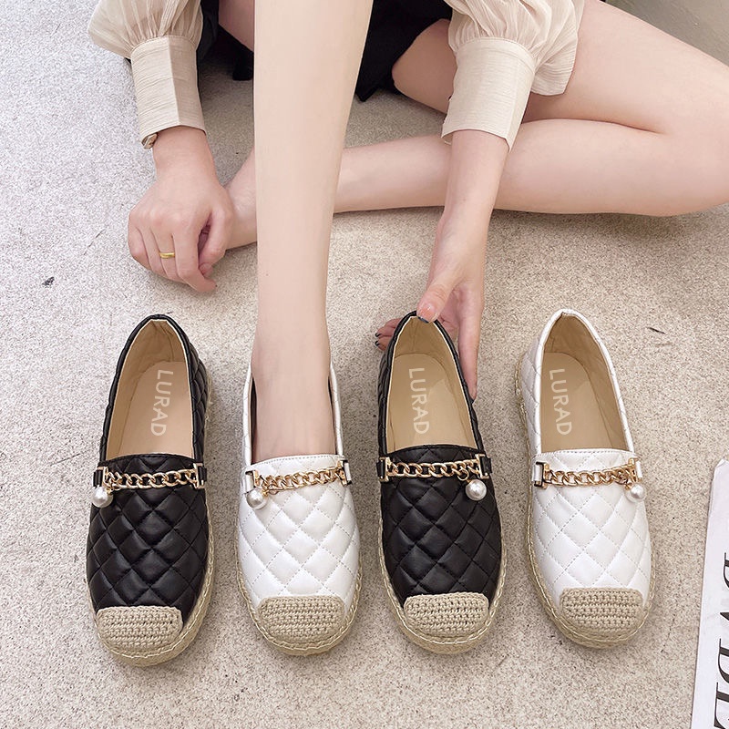 Sepatu Wanita Slip On Sneakers Cewek Wedges Ringan Anti Slip Korean Style Elegant Sepatu Kondangan Cewek Casual