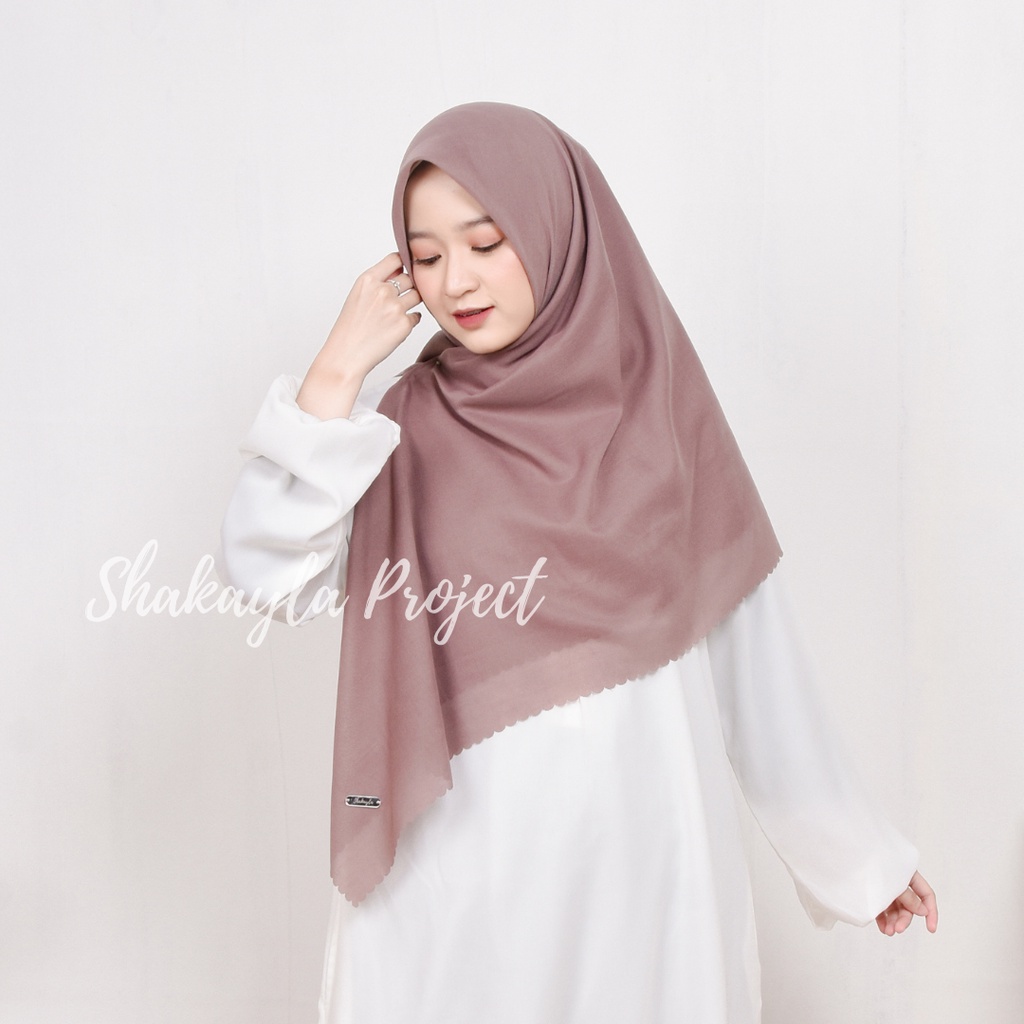 Hijab Segiempat Voal Syari (Jumbo) 130*130 cm