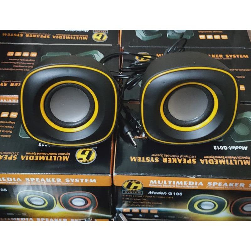 COD SPEAKER KOMPUTER/LAPTOP/USB G105 X-BASS DUA SISI//SPEAKER SALON AKTIF//SPEAKER X-BASS G105