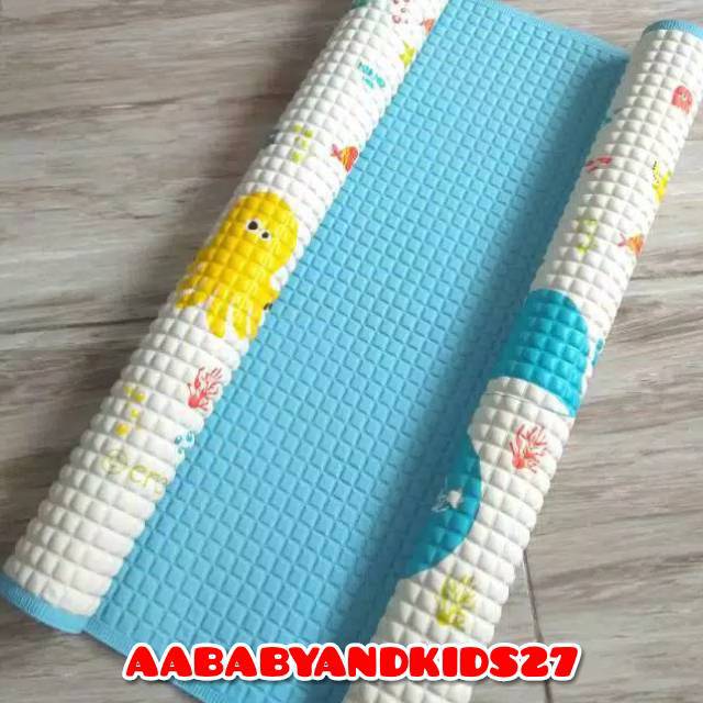 PERLAK BAYI CROWN PUTIH MOTIF-PERLAK BAYI AIR CROWN MOTIF-PERLAK BAYI CROWN BABY-PERLAK MURAH