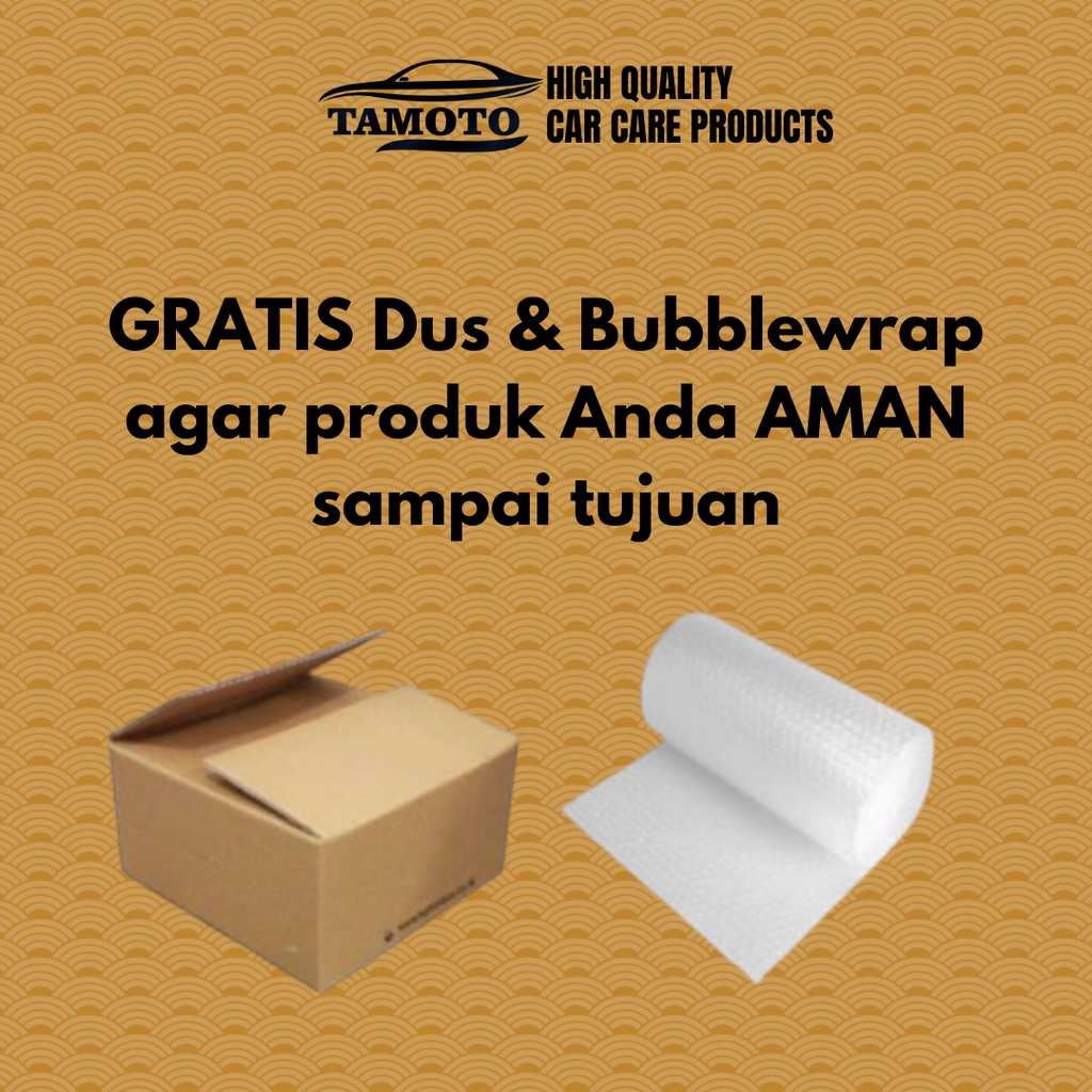 Tamoto Polish - Pengkilap / poles body mobil motor &amp; penghilang baret lecet goresan mobil. Rubbing Compound / kompon