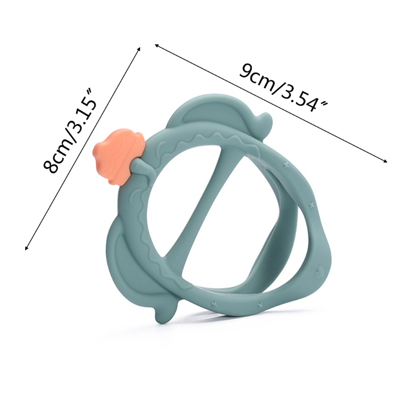 Mary Mainan Teether 3D Bahan Silikon Untuk Bayi