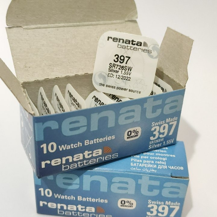 BATRE RENATA 397 SR726SW SR726 SR 726 SW 397 BATTERY BATERAI ORIGINAL