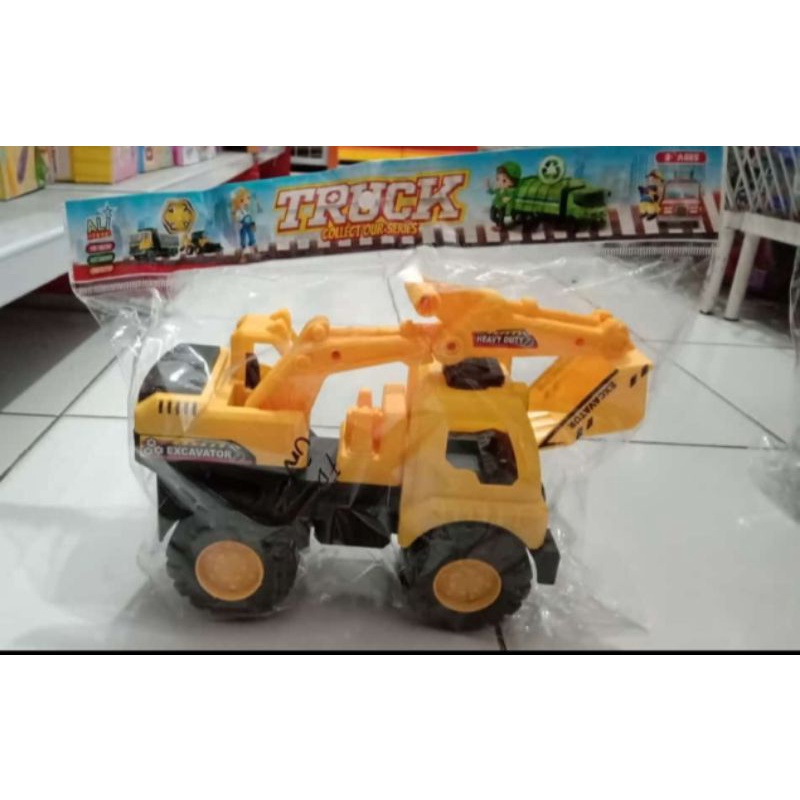 AK 88 - Mainan Mobil Truk Garuk Truck Excavator AK88