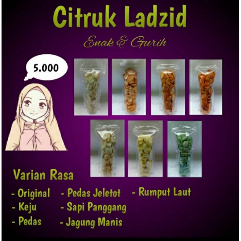 

citruk (cimol nyatruk)/cimol kering