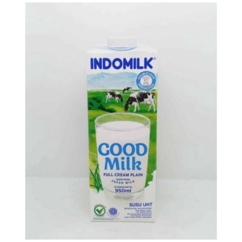 

INDOMILK UHT FULL CREAM PLAIN