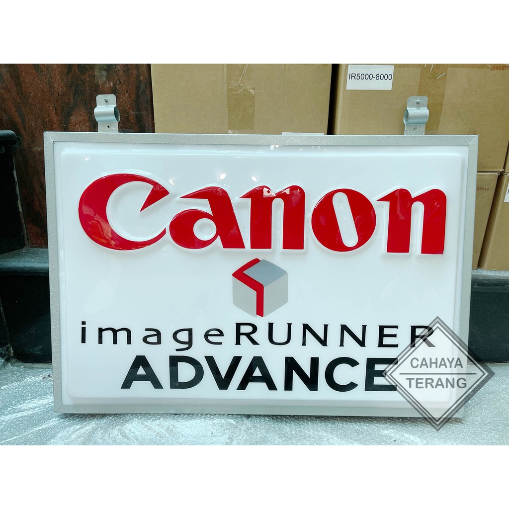 Neon Box Mesin Fotokopi Canon Image Runner Advance 62cm x 92cm