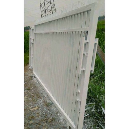 PAGAR BESI HOLLOW PUTIH