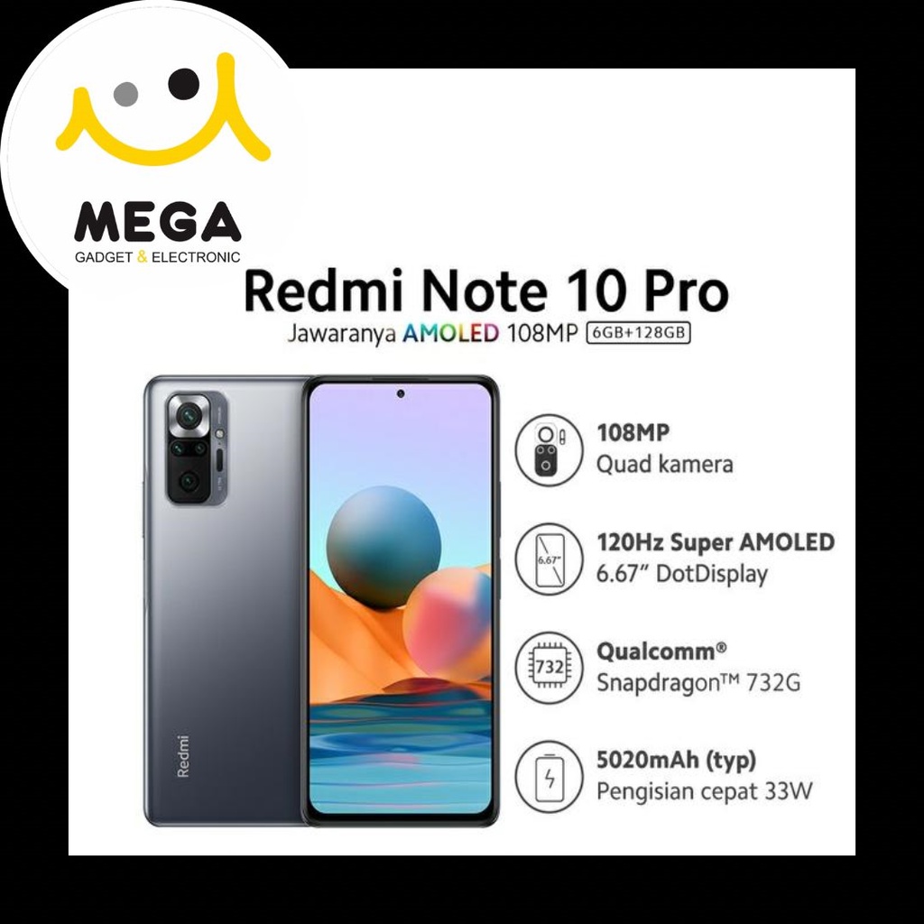 Xiaomi Redmi Note 10 Pro 6GB + 128GB Garansi Resmi Xiaomi Indonesia-2